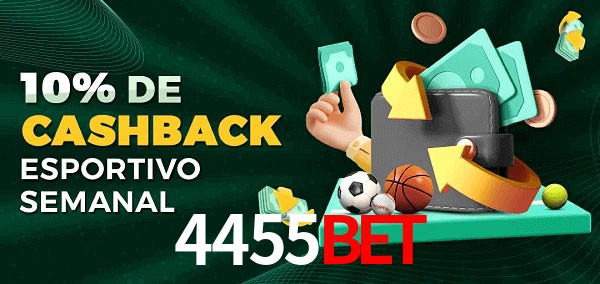 10% de bônus de cashback na 4455bet
